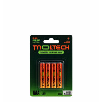 PILHA ALC PALITO AAA CX C/12 CART. C/4UN MR497
